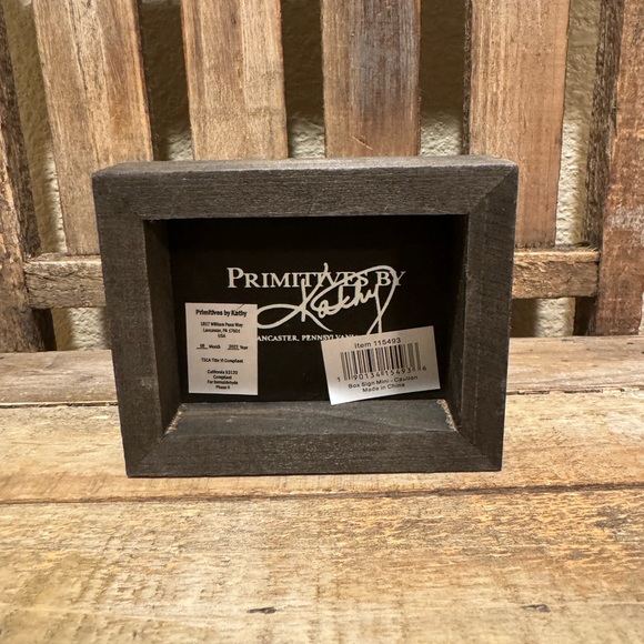 Bathroom Decor Primitives By Kathy, Caution This Is My Kids Bathroom Sign - Picture 6 of 9